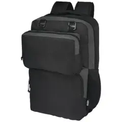 Trailhead plecak na 15-calowego laptopa o pojemności 14 l z recyklingu z certyfikatem GRS kolor czarny
